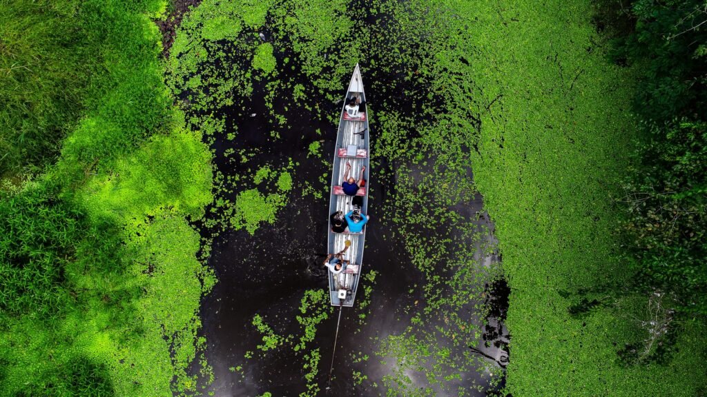 río Croa en junio