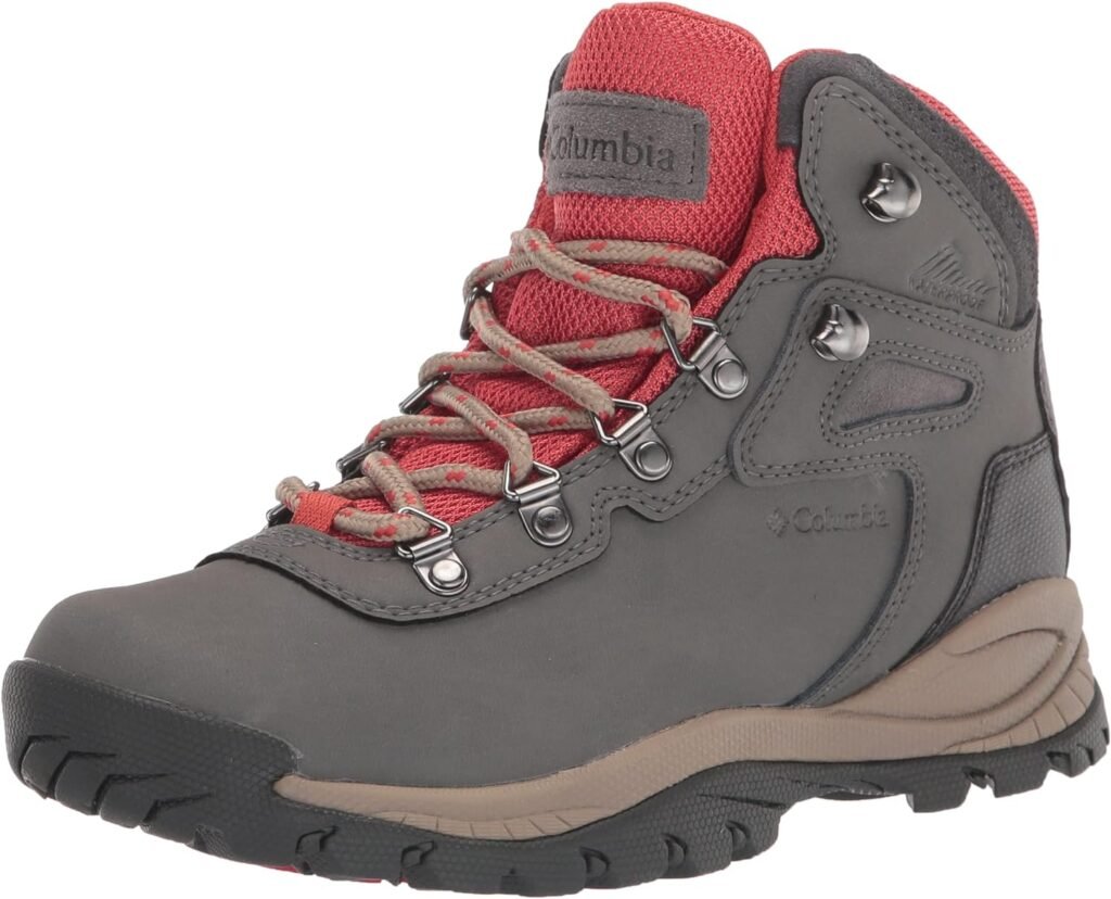 
Columbia Bota feminina Newton Ridge leve impermeável para caminhada