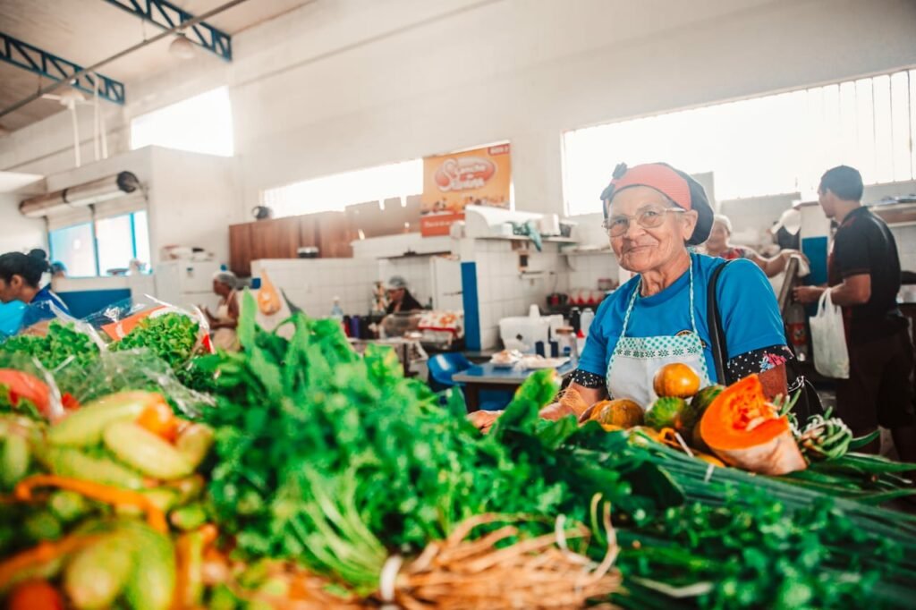 Mercado típico de Cruzeiro do Sul