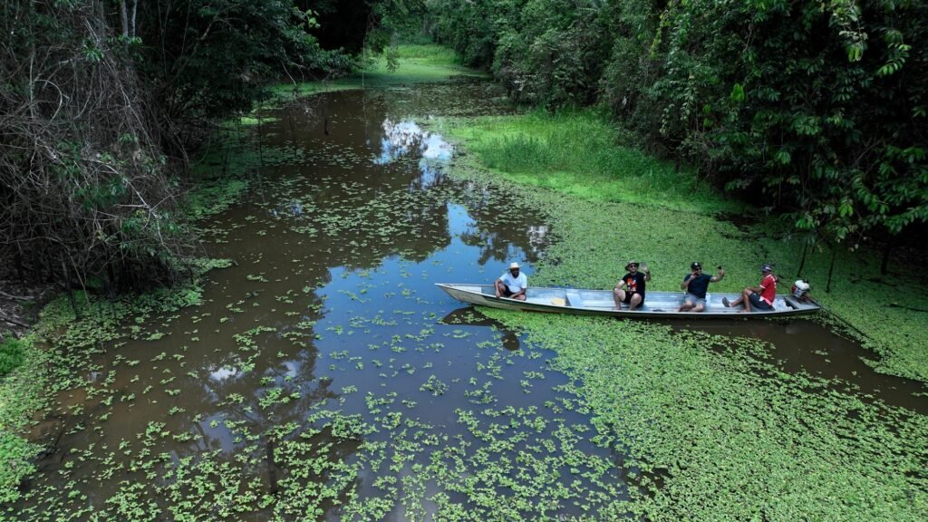 Rio Croa epoca do inverno