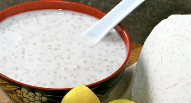 mingau de tapioca uma delicia